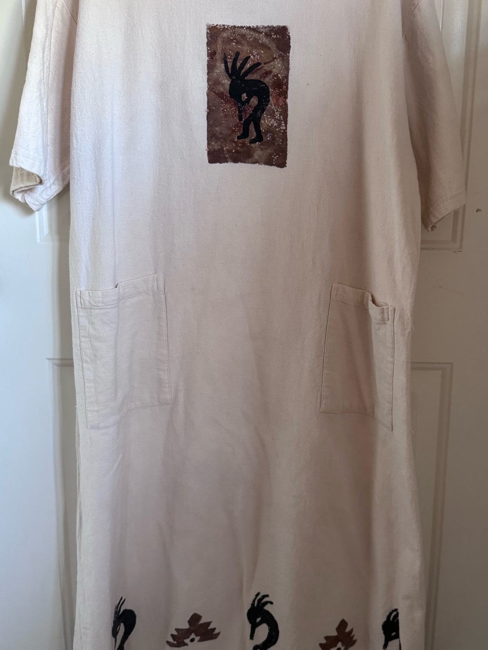 Cactus Creation Kokopelli align dress -SZ L